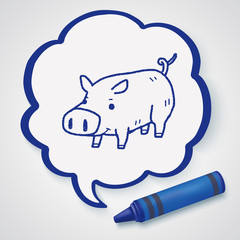 pig doodle