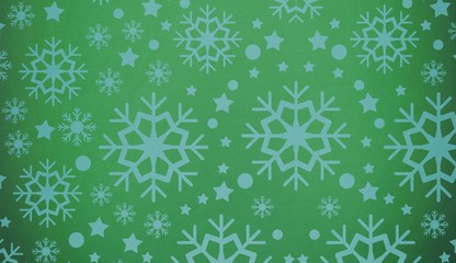Snowflake wallpaper pattern