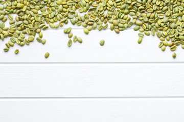 unroasted coffee beans