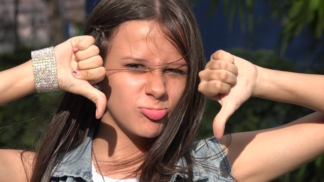Silly Girl, Goofy, Funny, Childish