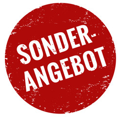 Sonderangebot Stempel rot 