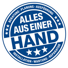 Alles aus einer Hand!