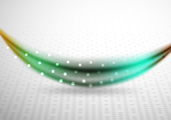 Obraz premium Colorful wave line, abstract background with light and shadow effects