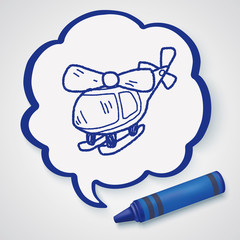 helicopter doodle