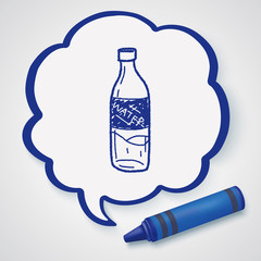 sport water drink doodle