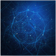 Obraz na płótnie Canvas Background blue abstract website pattern