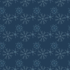 Seamless winter texture. Winter background. Christmas template. Hand drawn snowflakes.