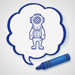 diver doodle