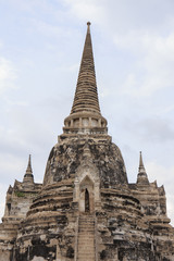 Pagoda old former capital of Thailand