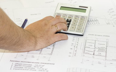 Architecture drawings and plans of the house