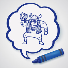 viking doodle