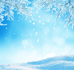 winter christmas background