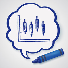 infographic chart doodle drawing