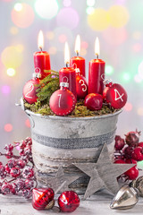 Advent candles