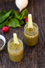 Green vegetable juice