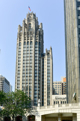 Fototapeta na wymiar Tribune Tower - Chicago