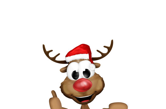 Reindeer thumbs up