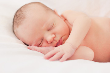 Newborn baby boy