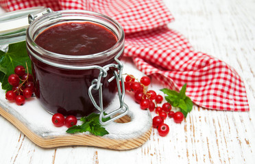 Redcurrants  jam