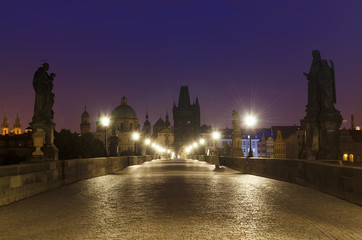 Obraz premium Charles Bridge in Prague 