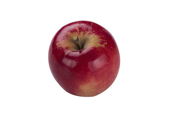 Isolated red apple