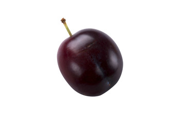 Isolated plum