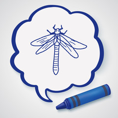 Dragonfly doodle