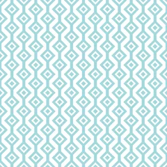 Retro Seamless Pattern Quadrate Türkis © Jan Engel