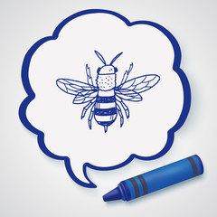 bee doodle