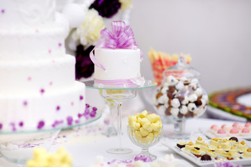Beautiful desserts, sweets and candy table