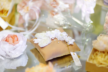 Some beautiful wedding accessories