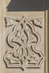 Eastern stone ornament texture