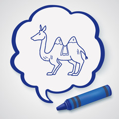 Camel doodle