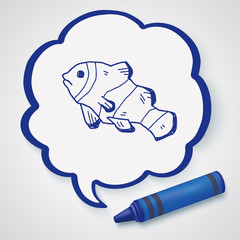 Clownfish doodle