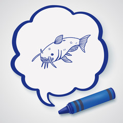 Catfish doodle