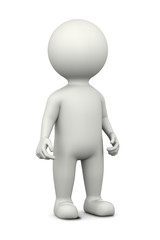 White 3D Character