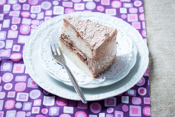 Schoko-Sahnetorte,  vegan 