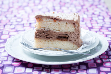 Vegane Schokoladencremetorte