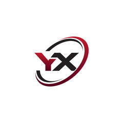 Modern Initial Logo Cirlce YX