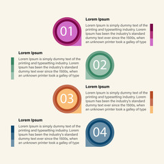 Modern vector abstract speech bubble info-graphic elements