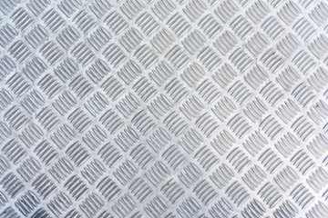 Patterned metal plate texture