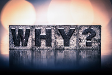 Why Concept Vintage Letterpress Type