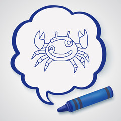 cancer Constellation doodle