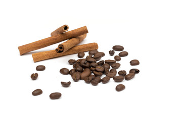 chocolate on the white background