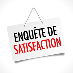 Enquête de satisfaction