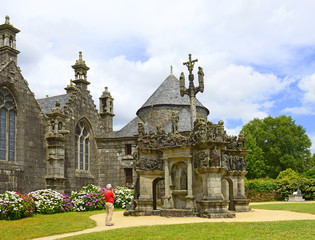 Guimiliau, Parish enclosure and graveyard of Brittany, Finistere