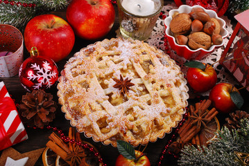 apple pie for christmas