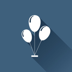 Vector balloons icon 