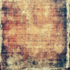Old background with delicate abstract texture. With different color patterns: yellow (beige); brown; blue; gray