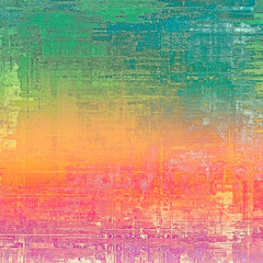 Abstract textured background designed in grunge style. With different color patterns: yellow (beige); red (orange); blue; green; pink